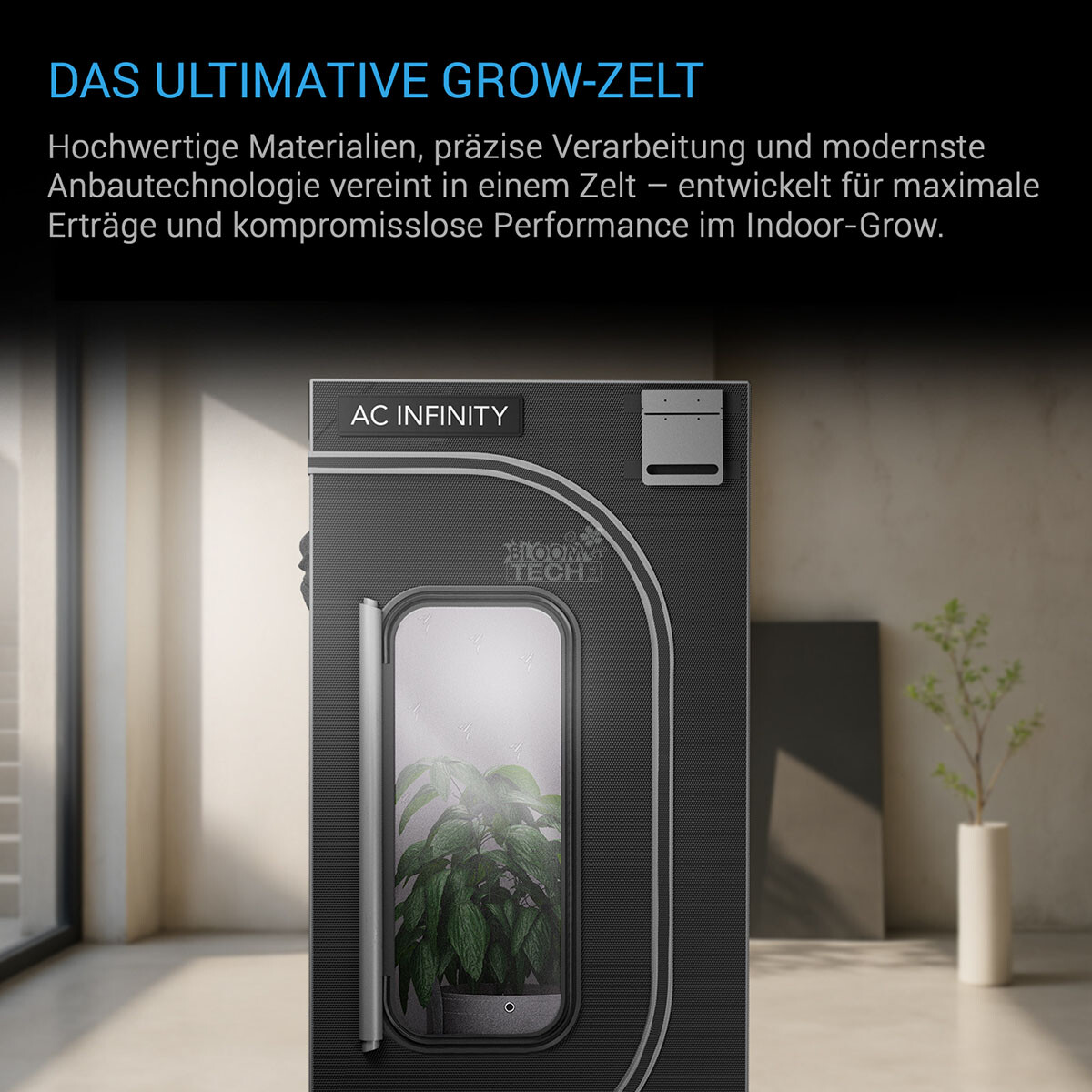 AC Infinity CLOUDLAB 722, Advance Grow Zelt 60x60