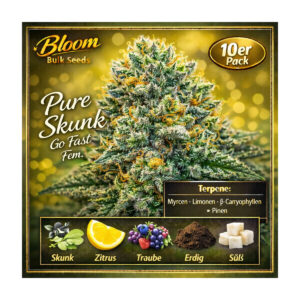 Pure Skunk Go Fast - Bloom Bulk Seeds feminisiert 10er Pack