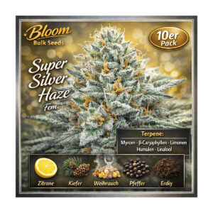 Super Silver Haze - Bloom Bulk Seeds feminisiert 10er Pack
