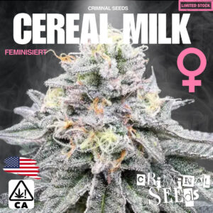 Cereal Milk x Cali - Criminal Seeds feminisiert 3er Pack