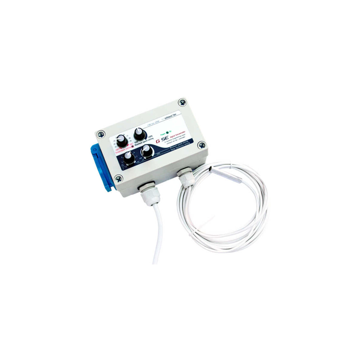 GSE Klima-Regler, Temperatur, Min-Max. Drehzahl und Hysterese